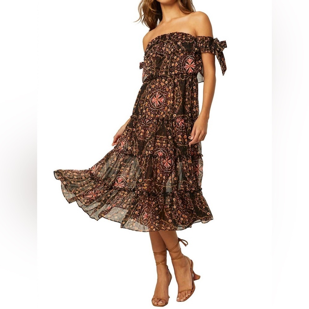 Misa Micaela Midi Dress